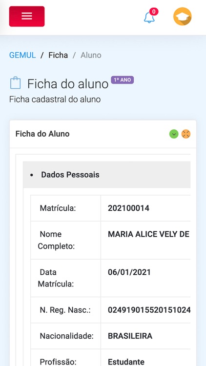 Portal Aluno Abadia/GEMUL screenshot-3