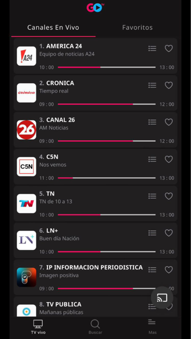 GoTV + Screenshot