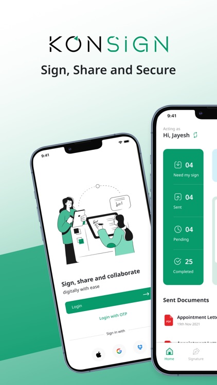 KONSIGN e-Signature SaaS tool