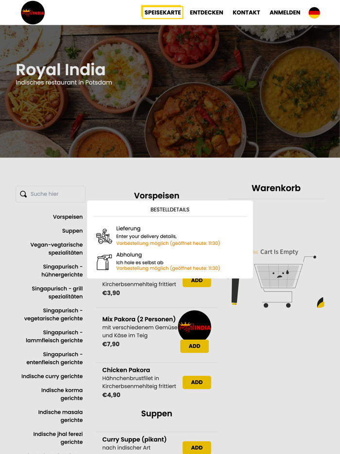 Royal India Potsdam