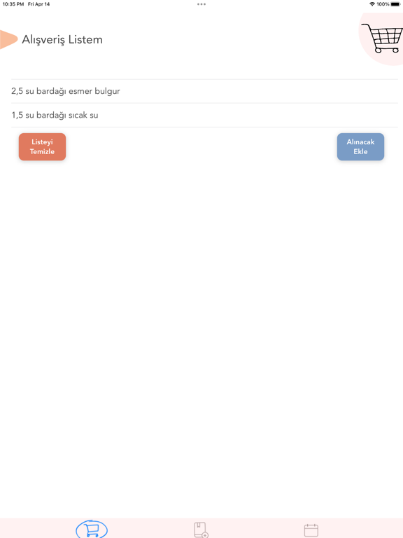 Screenshot #4 pour Tarif Defteri: Yemek Tarifleri