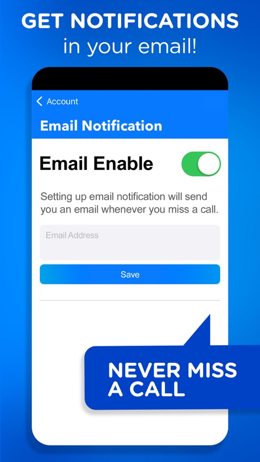 #4. Missed Phone Call Notification (iOS) By: Inovar