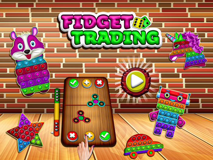 Fidget Pop It Toy Trading Game