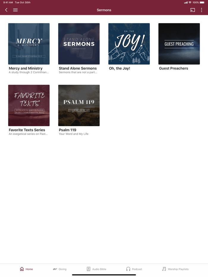 Pisgah Baptist Church App