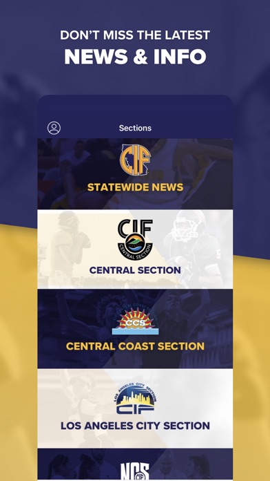 CIF Sports 365 Screenshot