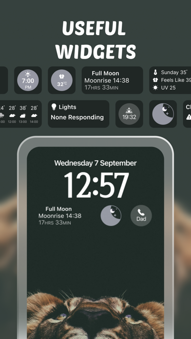 DIY Widgets: Color Lock Screenのおすすめ画像2