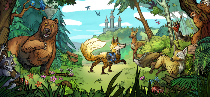 Ink Tail Color Story Puzzle