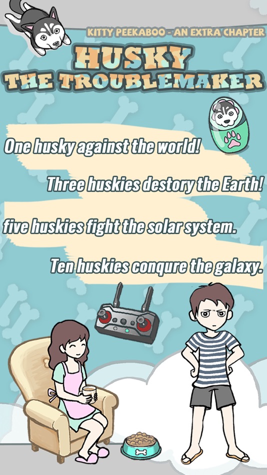 #1. Husky the Troublemaker (iOS) 由: Pujia8 Limited