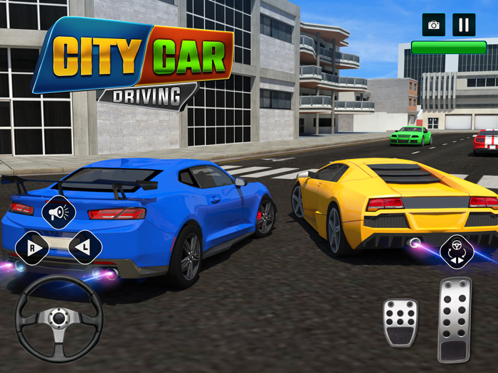 City Car ParkingTaxi Driving