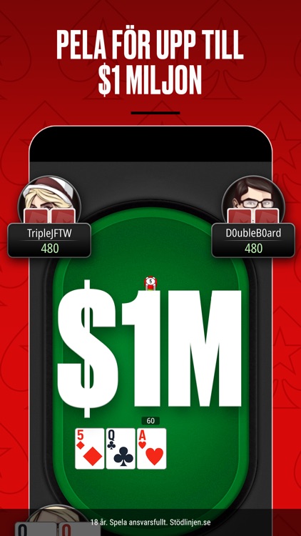 PokerStars Svenska Poker Spel screenshot-4