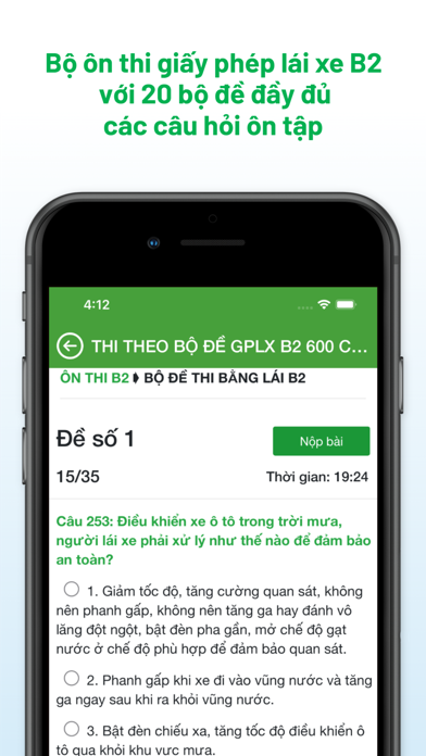 Ôn Thi GPLX Ô Tô - Xe Máy Screenshot