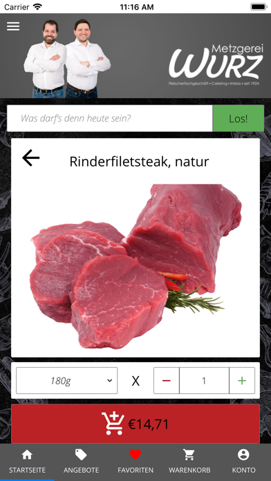Wurz - Genussapp Screenshot