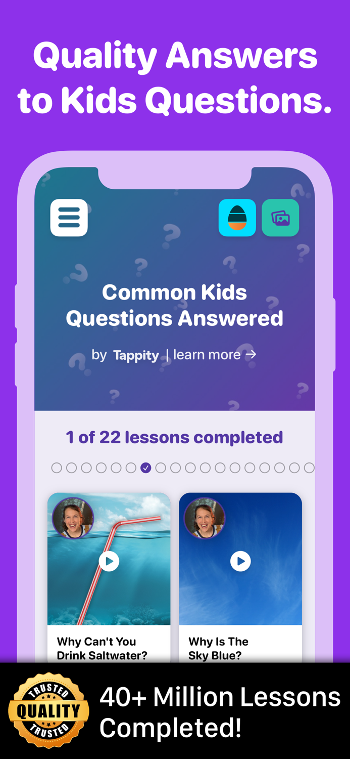 Common Kid Questions and Answers