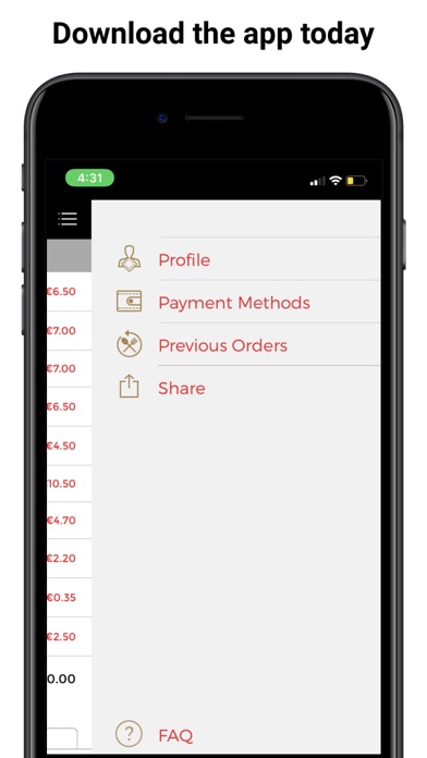 The 9th Lough Take Away App Screenshot