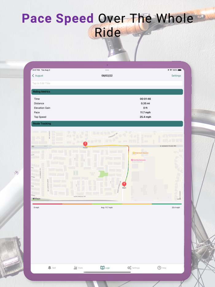 Bike Bell - Ride Tracker