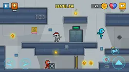 Game screenshot Red and Blue Stickman Game apk