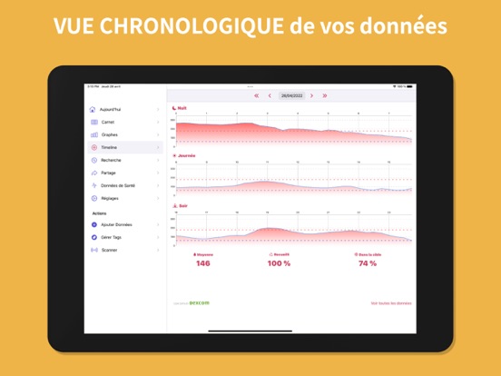 Screenshot #6 pour DiabetoLog Carnet de diabète