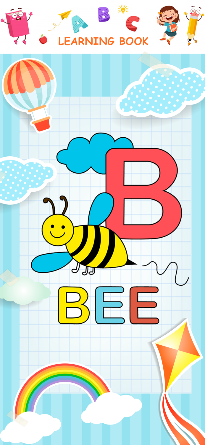 Abc Coloring Book Paint and Draw