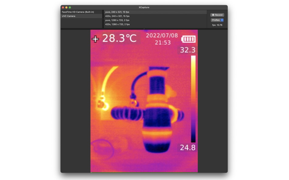 #2. XCapture (macOS) 由: Yury Golubinsky