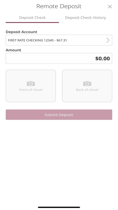 First Bankers Trust Company NA Screenshot
