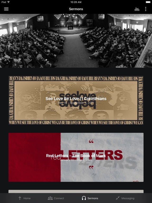 Calvary's Love Church iPad screenshot 3 - Education app