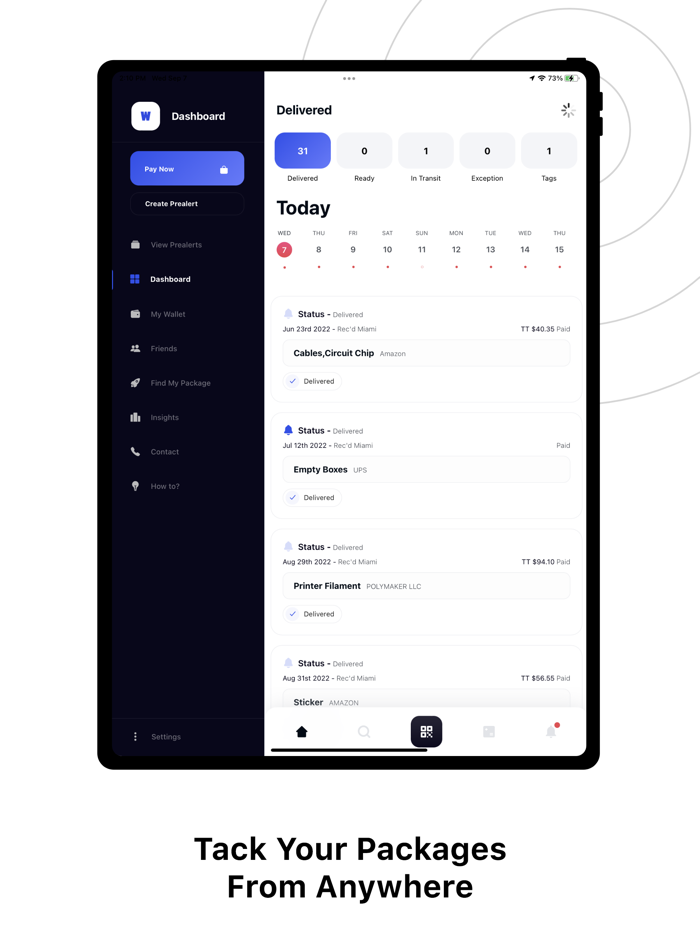 Web Source Package Tracker