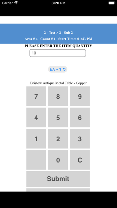 Screenshot 2 of OBS Inventory App