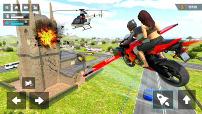 Flying Motorbike: Bike Game Screenshot