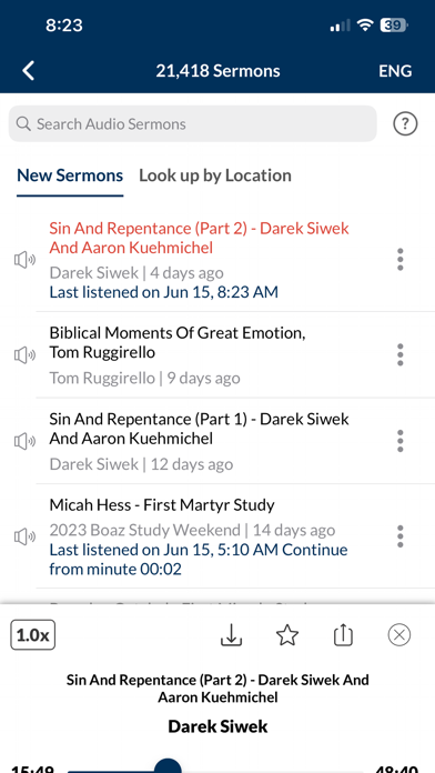 Bible Study Tools, Audio Video Screenshot