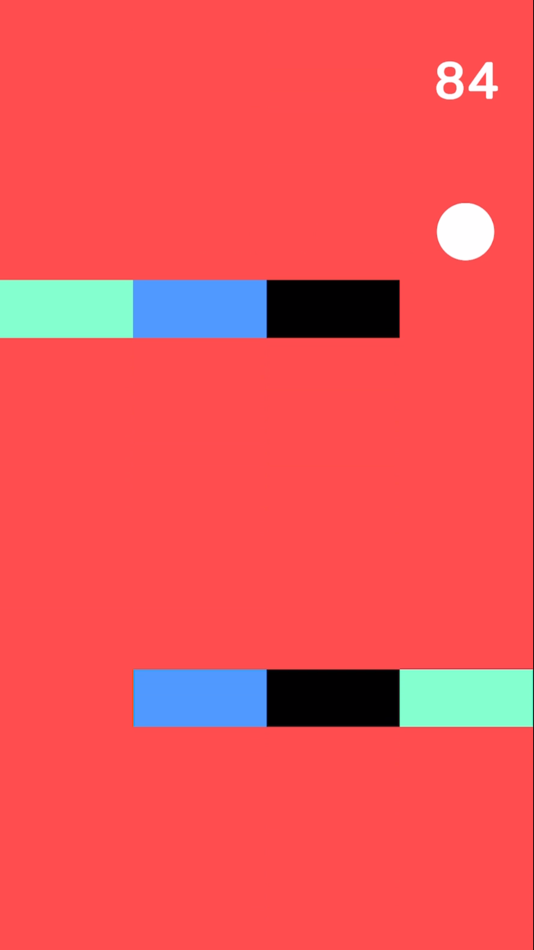#2. Fall Down Colors (iOS) 由: AI Opto Labs LLC