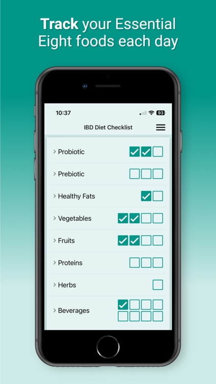 IBD Diet Checklist