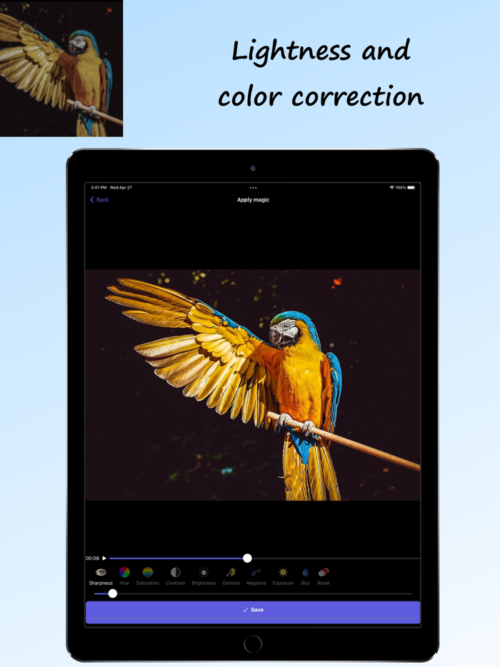 Sharpen Video Enhance Quality