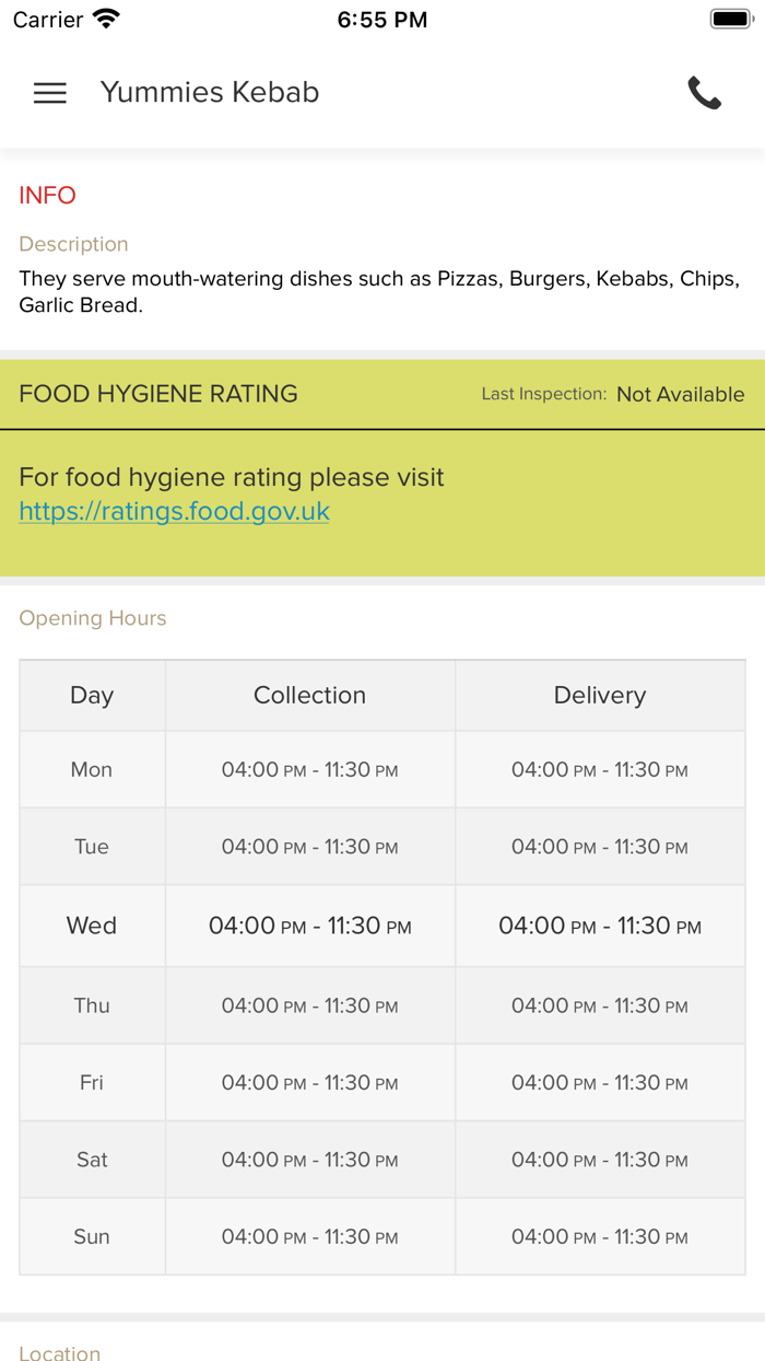 Yummies Kebab Blaina