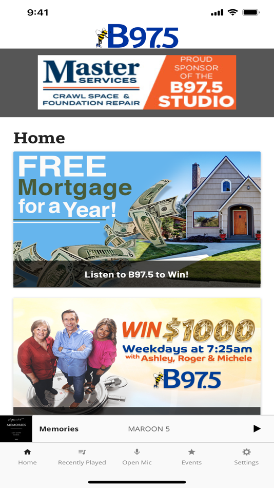 #4. B97.5 (iOS) 由: Midwest Communications