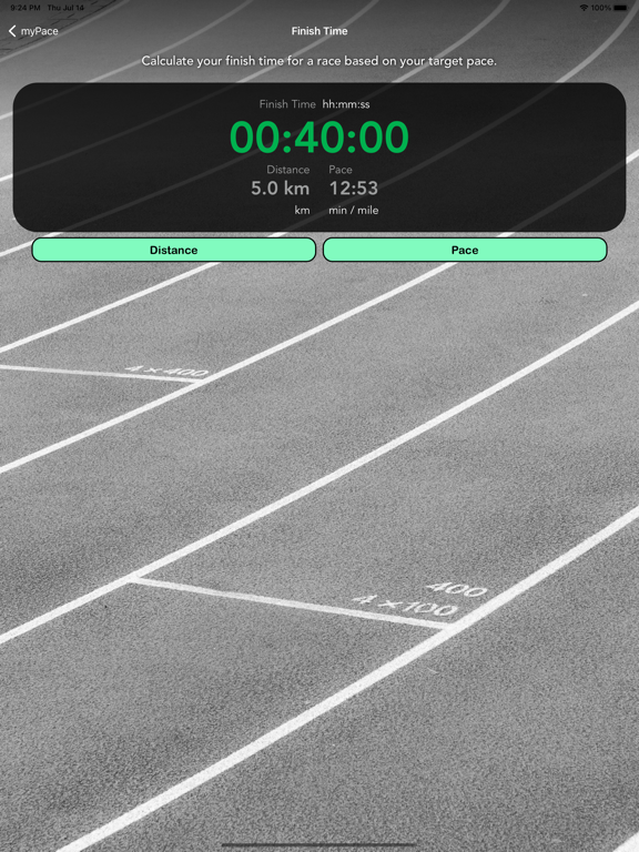 myPace - Running Calculator screenshot 3