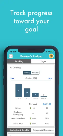 Game screenshot Drinker's Helper - Drink Less apk