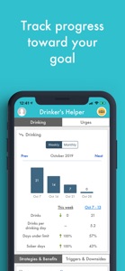 Drinker's Helper - Drink Less screenshot #2 for iPhone