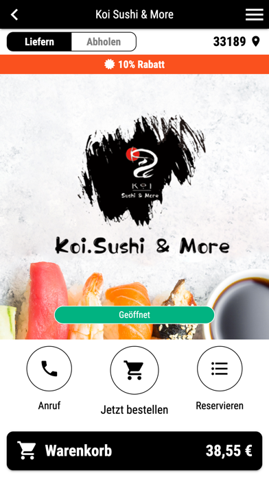 Koi Sushi & More Screenshot