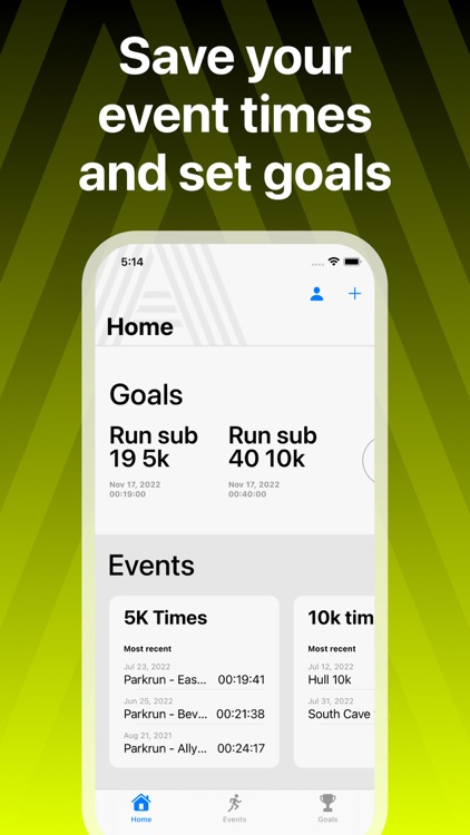 Athlete - time tracking