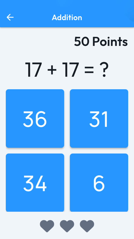 #1. I Like Math App - Math Quiz (iOS) 由: Chris DeWeese
