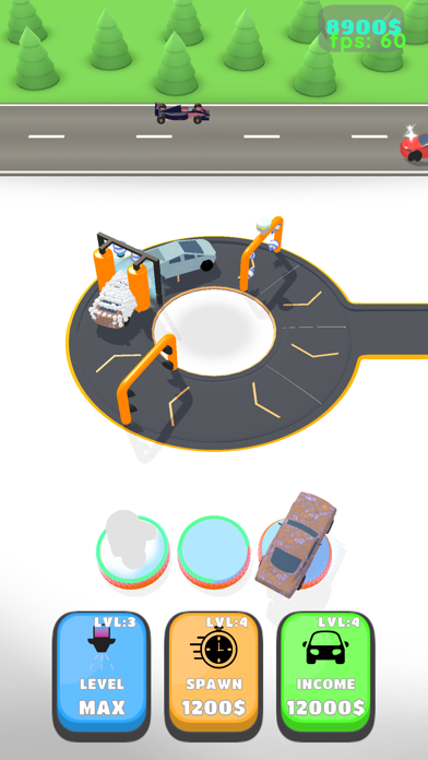 Spiral Car Wash Screenshot