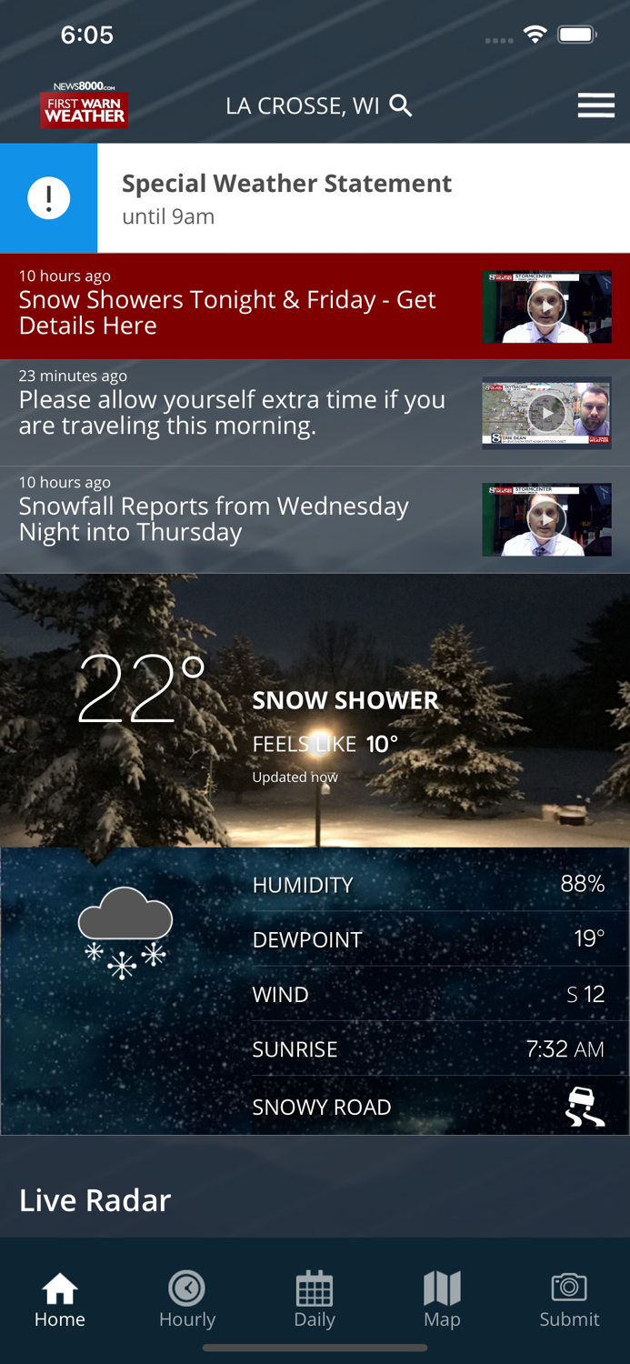 News 8000 First Warn Weather