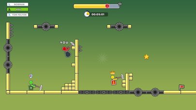 Stickman Hammer climb Screenshot