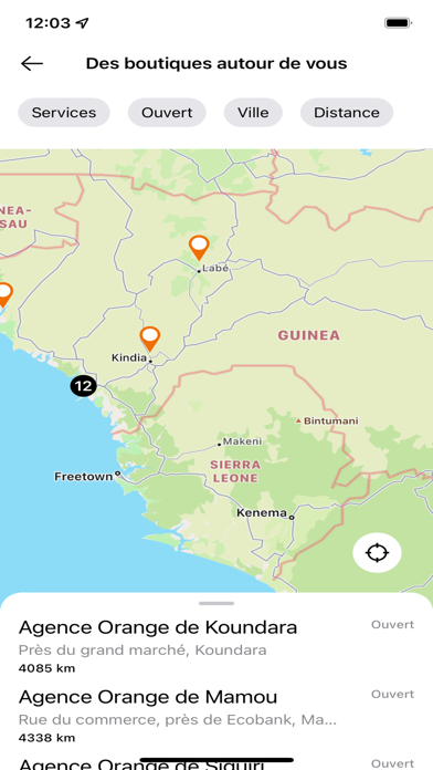 Orange et Moi Guinée Screenshot