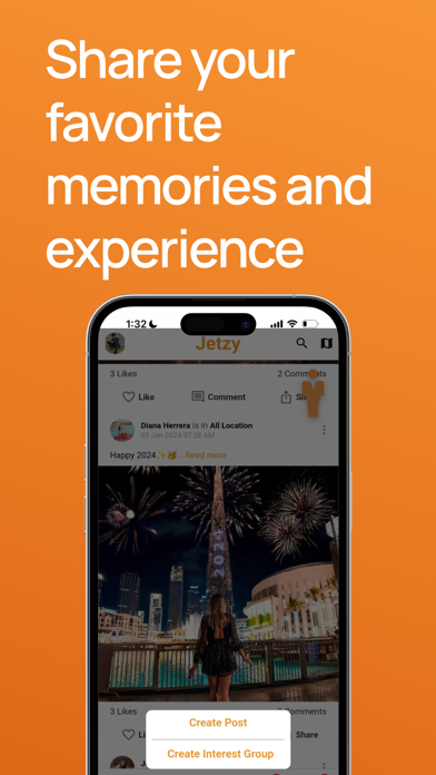 Jetzy - Connect, Travel, Enjoy Screenshot