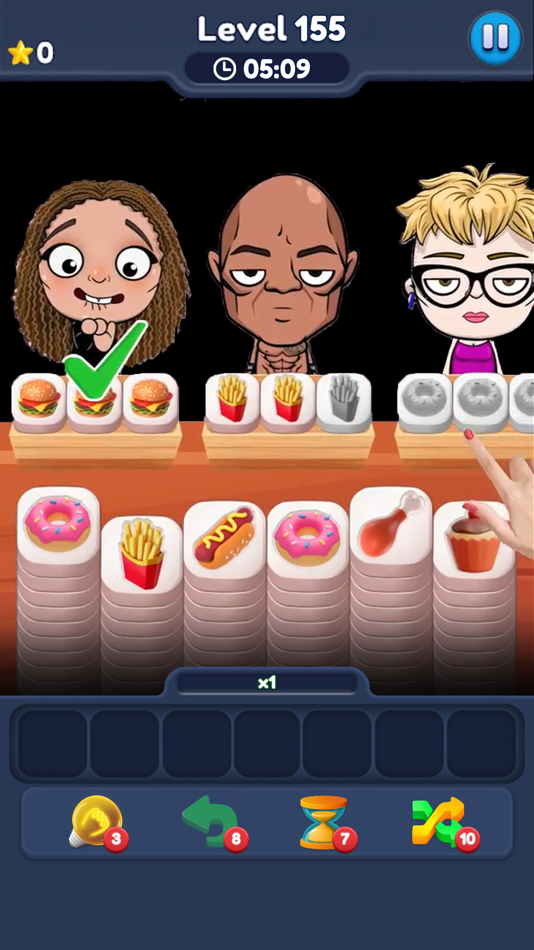 #3. Food Match 3D: Tile Puzzle (iOS) 由: Masal Games