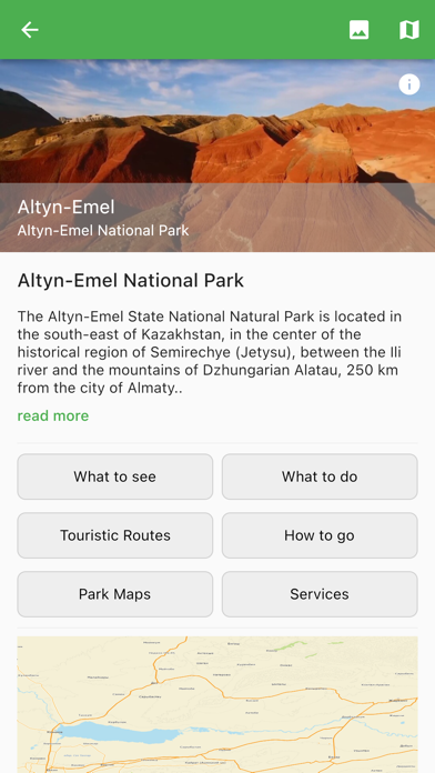National Parks KZ screenshot 2