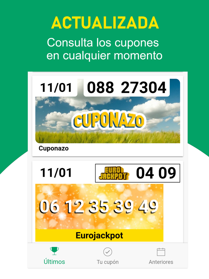 Escáner Cupón para la ONCE