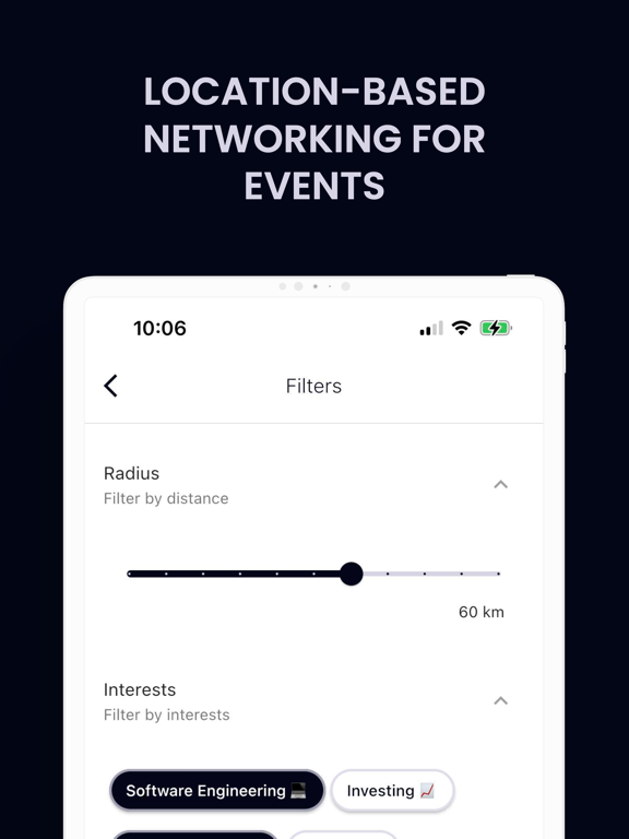 Sparkconnect App iPad screenshot 3 - Social Networking app