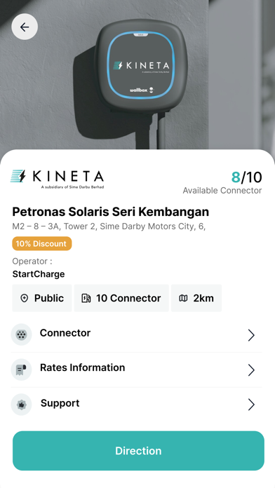 KINETA Charge Screenshot
